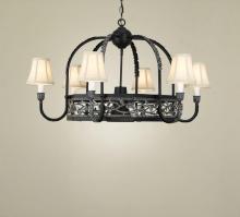 Hi-Lite MFG Co. H-77Y-D-BR47/A-GLD MAR - 7-LITE POT RACK